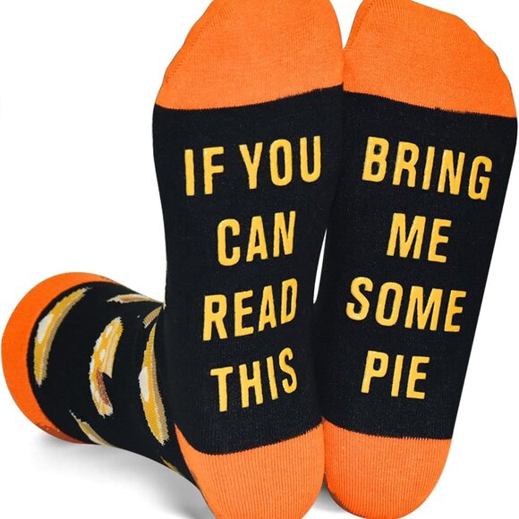 If You Can Read This Funny Saying Non-Slip Socks, Novelty Gifts for Men Women Te - Picture 1 of 7